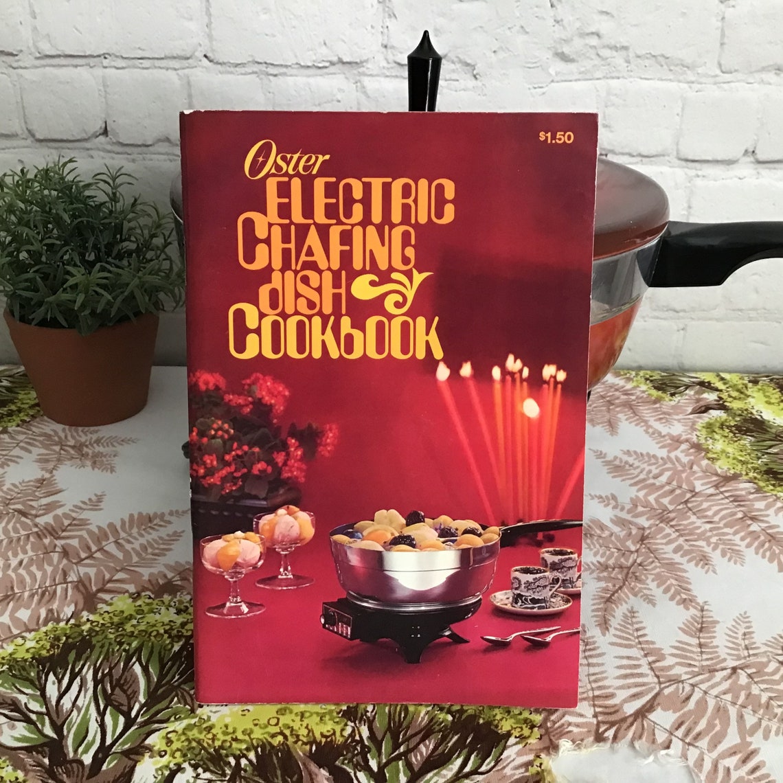 Vintage Oster Electric Chafing Dish and Cookbook Etsy