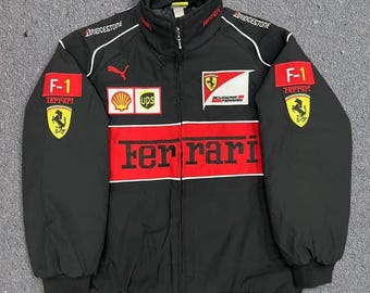 Vintage FERRARI Michael Schumacher Jacket Size XL Red Vintage FERRARI Michael Schumacher Jacket Size XL Red