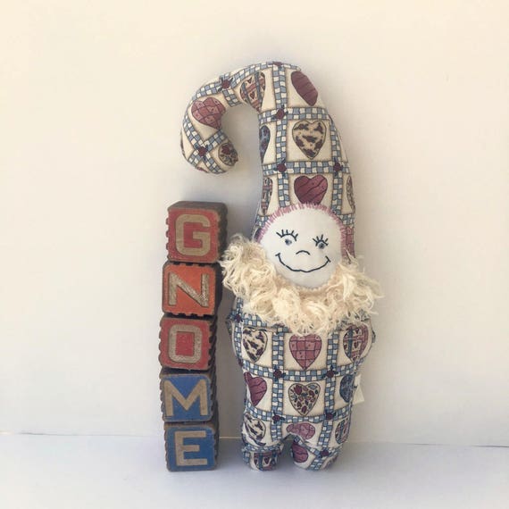 stuffed gnome doll