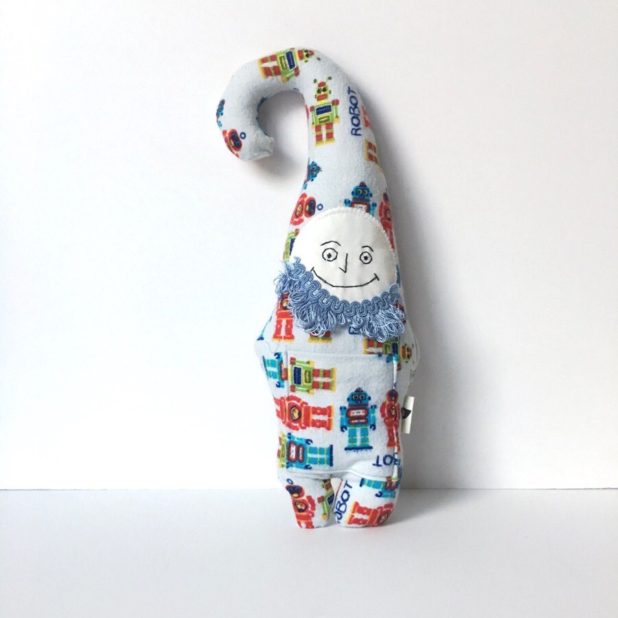 gnome doll stuffed animal handmade one of a kind plush Etsy