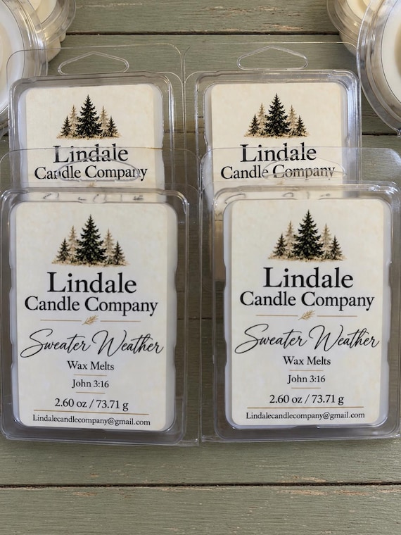 Hand-Poured Wax Melts - 6 Cubes- Choice of Scent