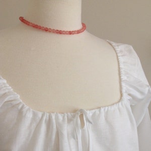 Machine Stitched 18th / 19th Century Cotton Shift - Made to Order - Georgian Colonial Regency Costume
