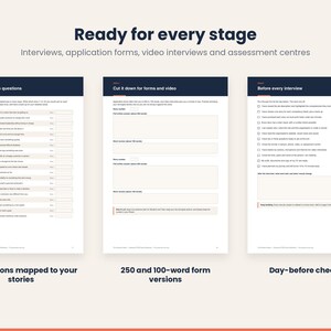 Werkboek voor sollicitatiegesprekken voor afgestudeerden, antwoorden volgens de STAR-methode, voorbereiding op competenties (invulbaar PDF-bestand)