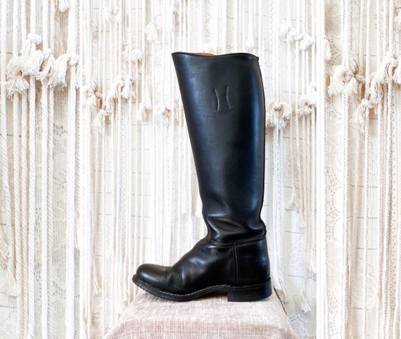 size 6 | Vtg Biltrite Knee High Riding Boots - image 1