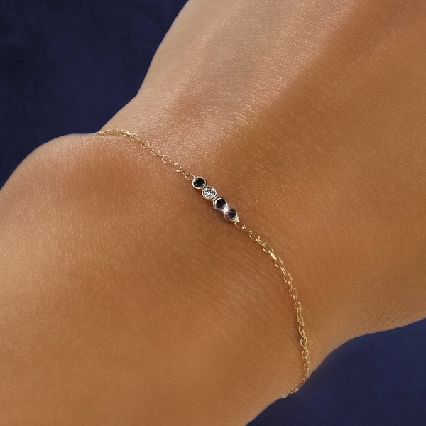 Diamond Bracelet Etsy