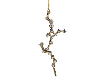 Diamond Bracelet, 14k Gold Solitaire Diamonds, Unique!
