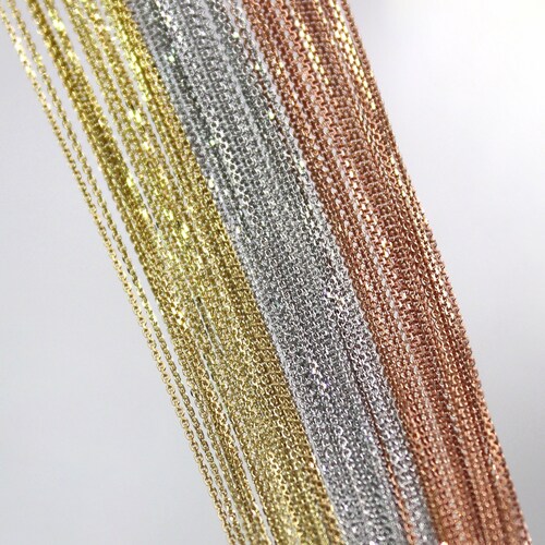 14k Gold Chains Etsy