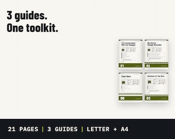 Area Manager First Weeks Kit | Three Guides, Boss Questions and Worksheet (PDF)