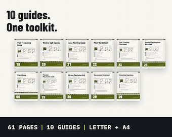 Area Manager Remote Leadership Kit | Ten Guides for Managers You Rarely See (PDF)