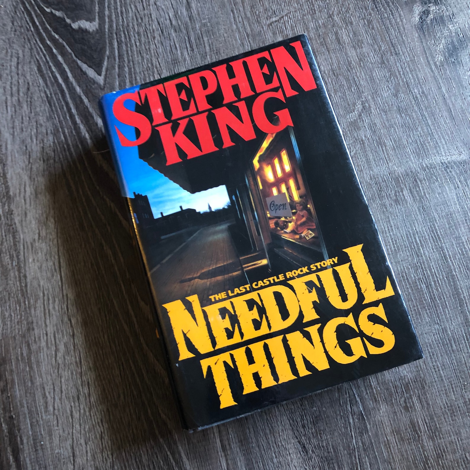1991 Stephen King Needful Things Hardcover Book Etsy