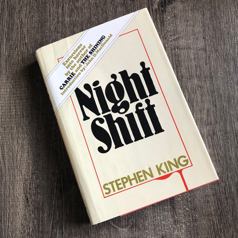1978 night shift stephen king hardcover etsy