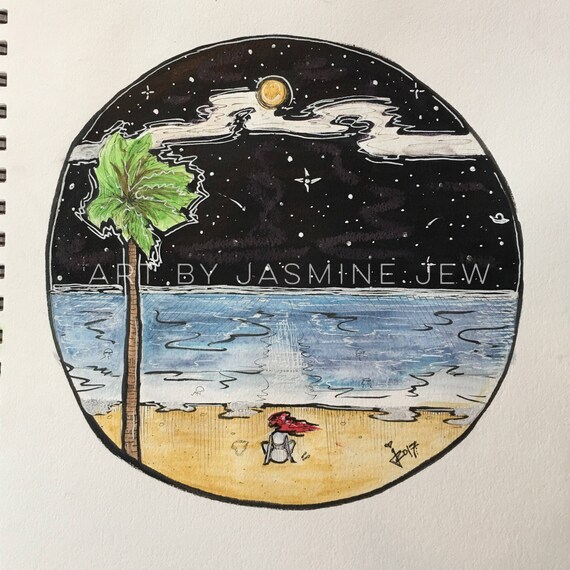 Midnight Beachwalk