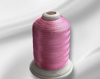 Durable pink sewing thread for machine embroidery 100% Polyester - 1100 Yard Spool