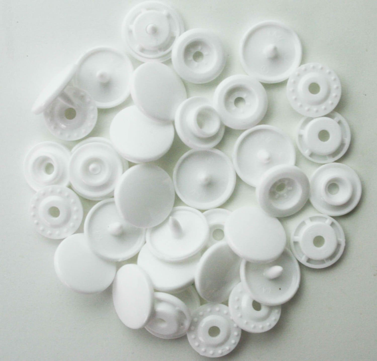 100 Sets KAM Plastic Resin Snaps for Crafts Baby Clothes Etsy