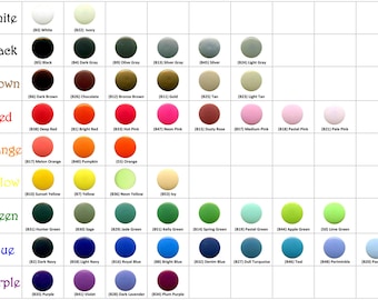 Broches KAM, 100 unidades, de resina plástica, ideales para manualidades, ropa de bebé, baberos, pañales y bufandas. Elige tu color.