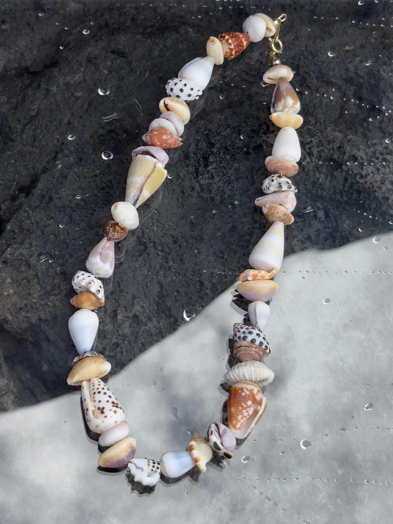 Unique Shell Lei Maui Shell Lei - Etsy
