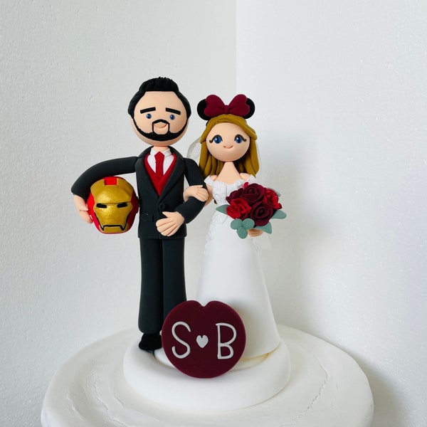 Nerd Wedding Cake Topper Etsy