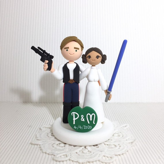 princess leia cake topper