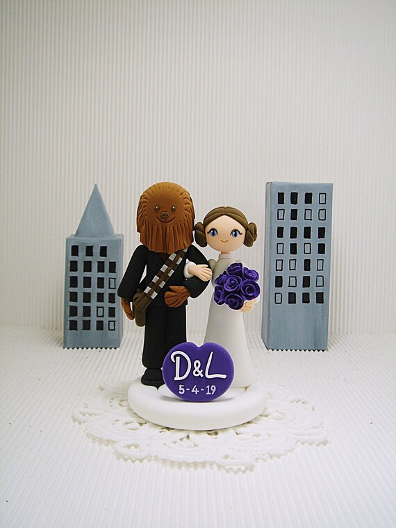 princess leia cake topper