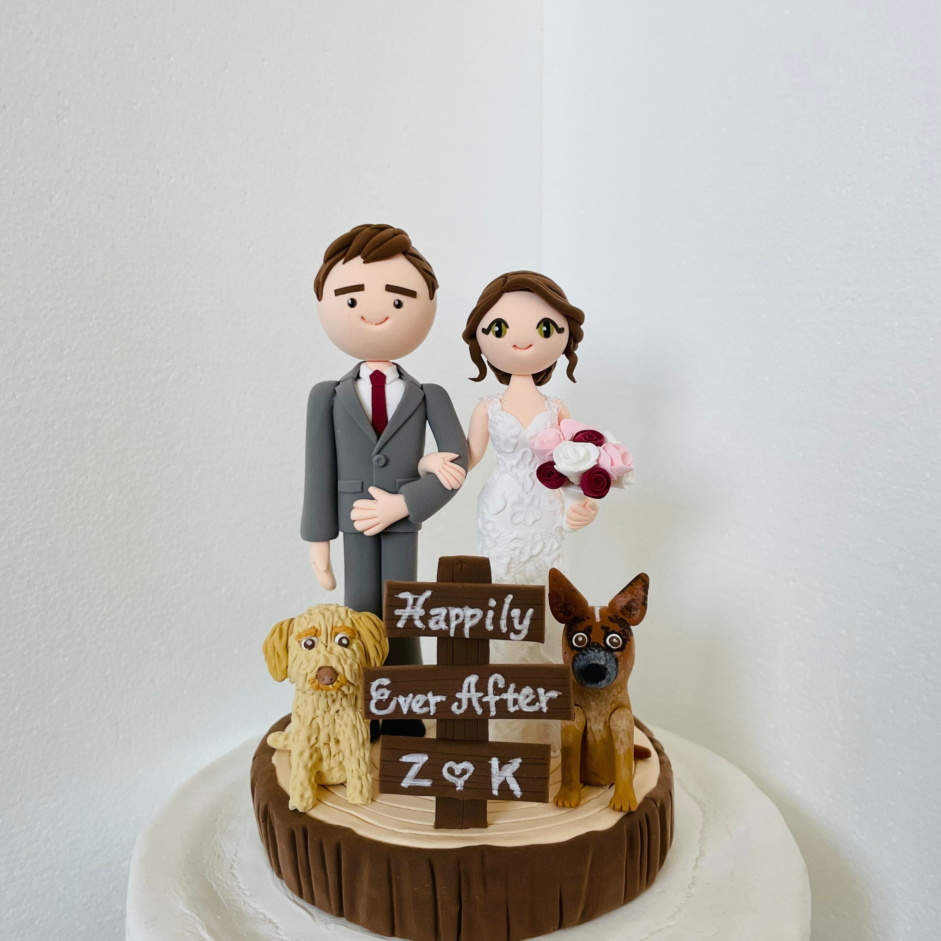 Cute Wedding Cake Topper Cute Wedding Cake Topper