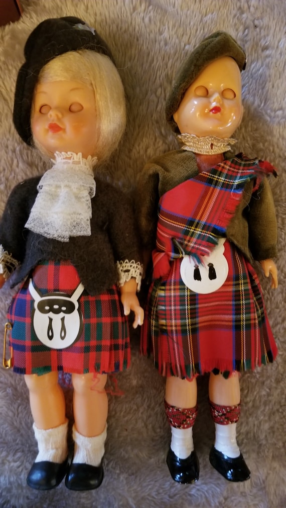 vintage scottish dolls