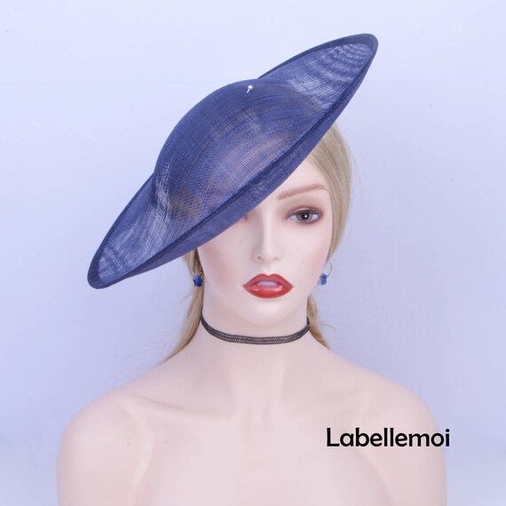 5599 Fascinators Hat Base Diy Sinamay Millinery Making Supplies Sinamay Hat Base for Fascinator DIY (Apricot) - Walmart.com main image 2