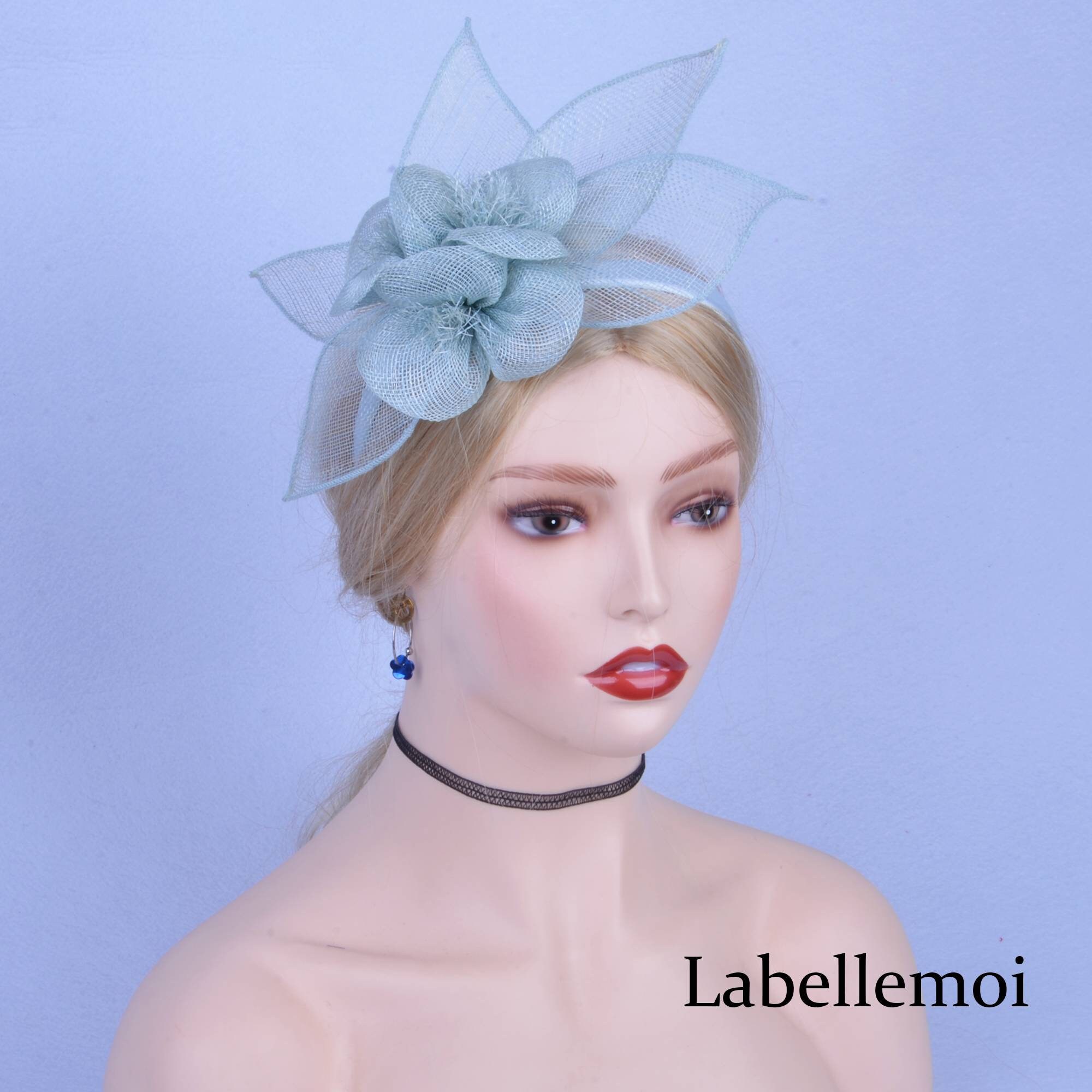 Small Headband Fascinator Royal 