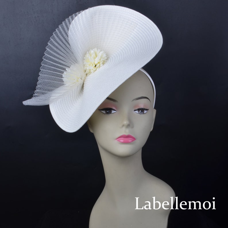 Exclusive Light Pink Baby Pink Fascinator Hat Saucer Hatinator Etsy