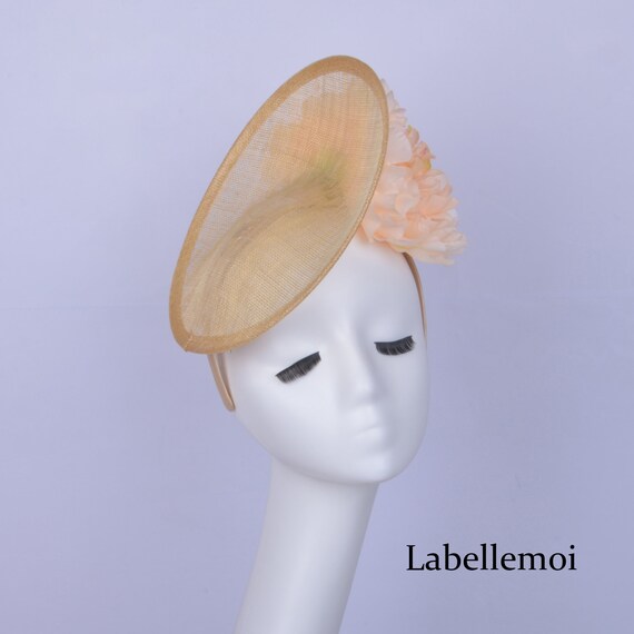 Gold Headband Fascinator Disc 
