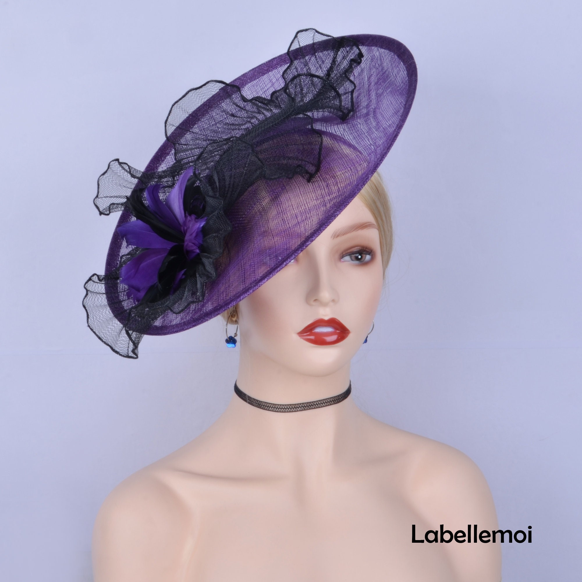 BIG Saucer Hatinator Purple/black 