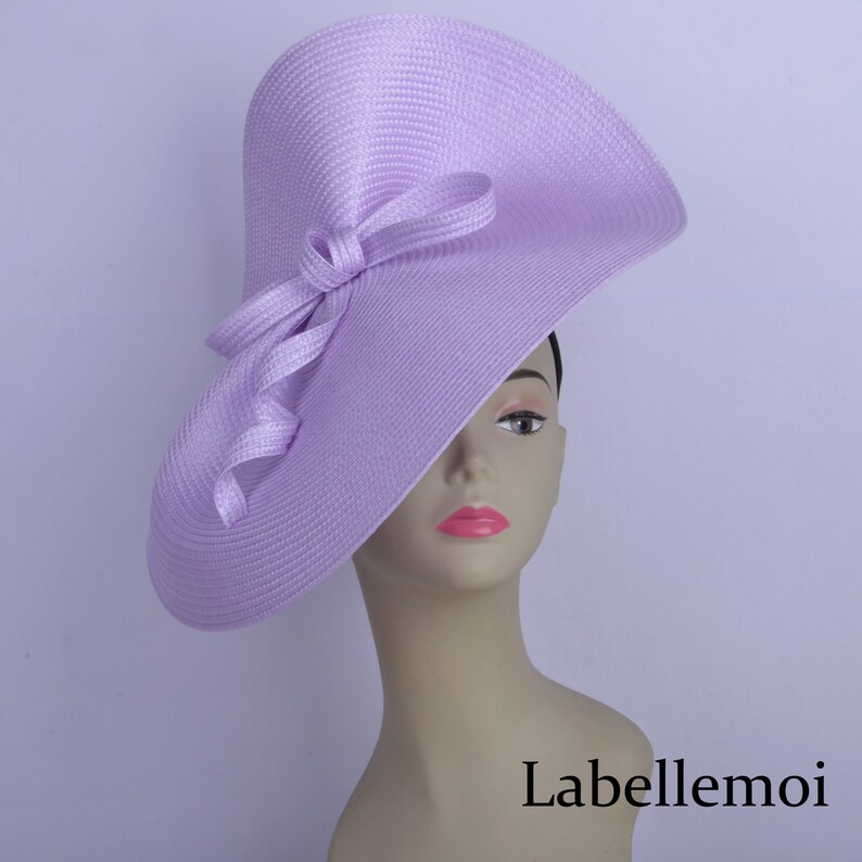 Exclusive Navy Midnight Blue Fascinator Large Saucer Hatinator Etsy