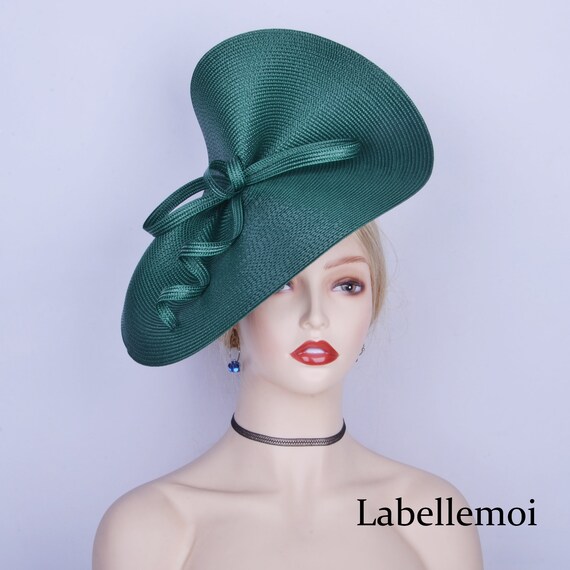 Exclusive Emerald Green Fascinator 