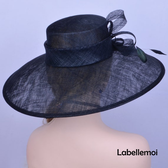 Black Church Hat Kentucky Derby 