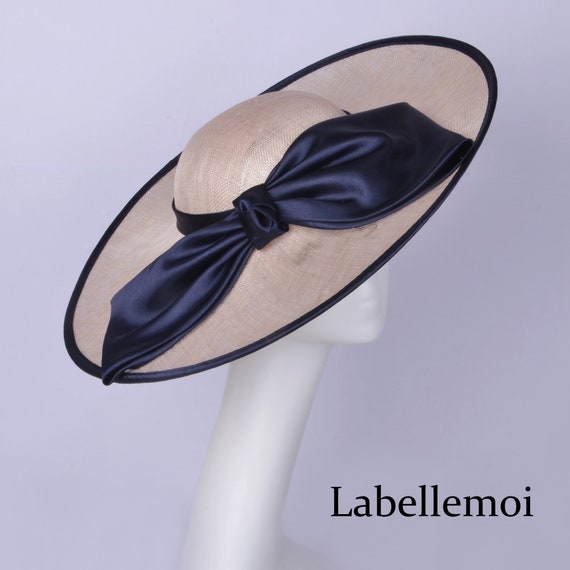 Large Sinamay Fascinator Saucer 