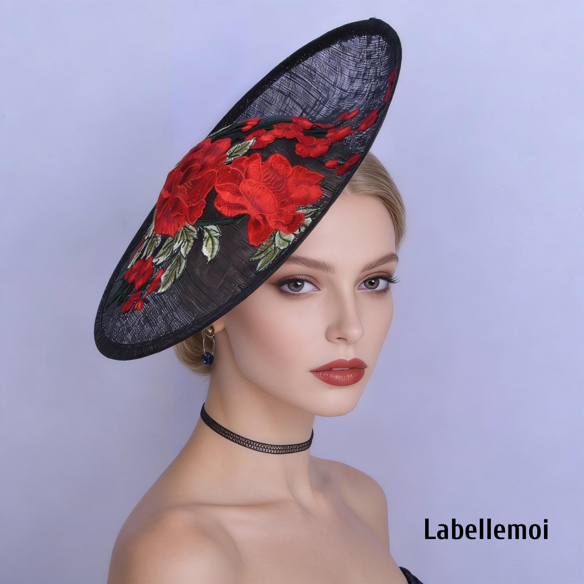 Chinoiserie Derby Hat - Etsy display picture 1
