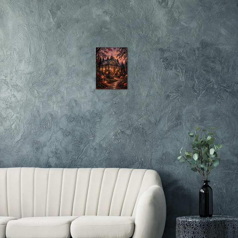 Haunted Victorian Glasshouse Poster, 12x16 - Etsy