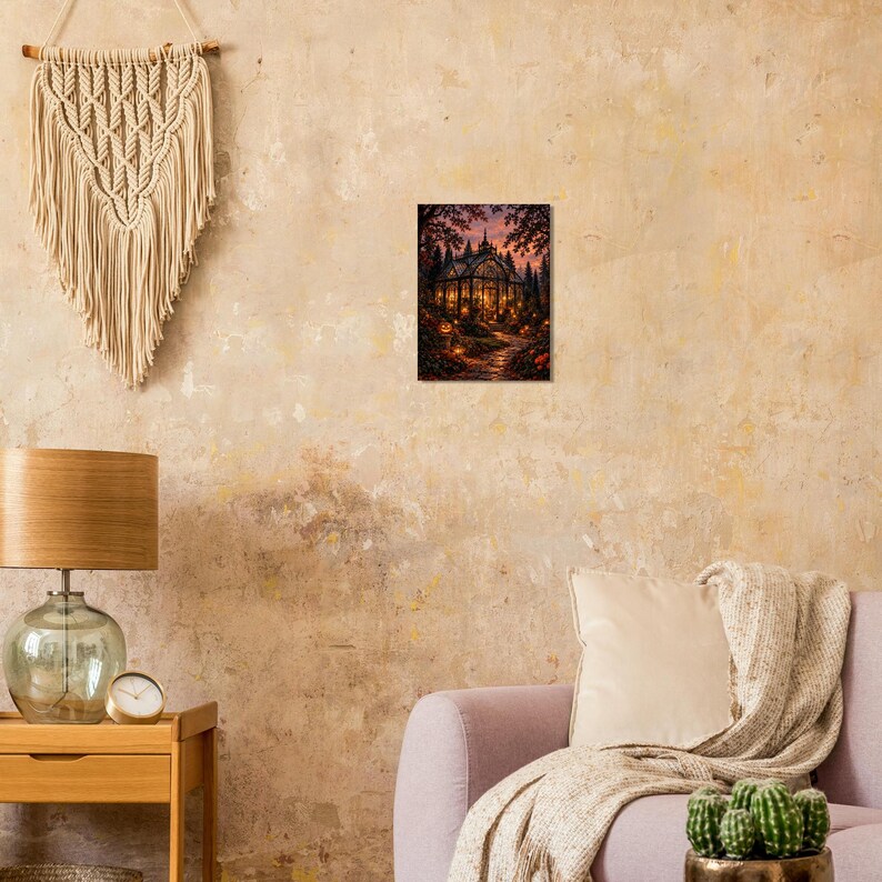 Haunted Victorian Glasshouse Poster, 12x16 - Etsy