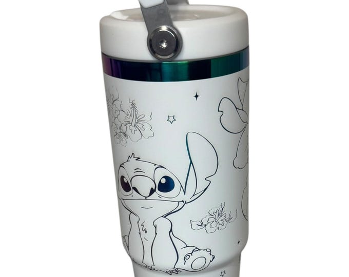 Alien 30oz Laser engraved tumbler