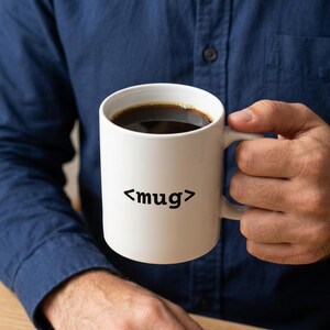 Coding Mug for Programmers, Developers and Software Engineers | Simple Tech Office Coffee & Tea Mug | Gift for Coder Coworker image 6