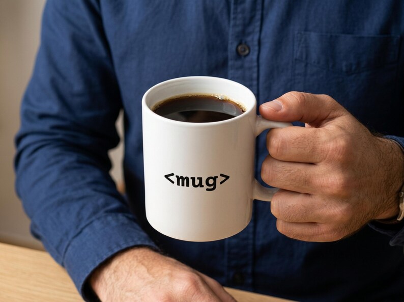 Coding Mug for Programmers, Developers and Software Engineers | Simple Tech Office Coffee & Tea Mug | Gift for Coder Coworker image 6