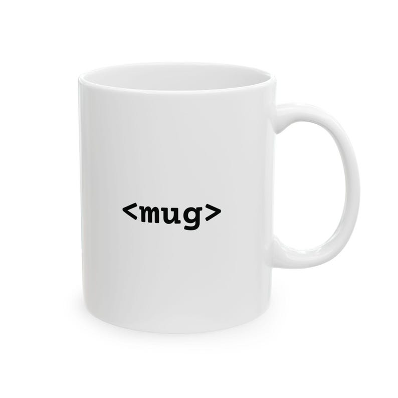 Coding Mug for Programmers, Developers and Software Engineers | Simple Tech Office Coffee & Tea Mug | Gift for Coder Coworker image 2