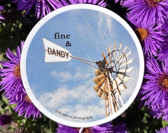 Fine & Dandy Sticker
