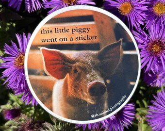 Little Piggy Sticker