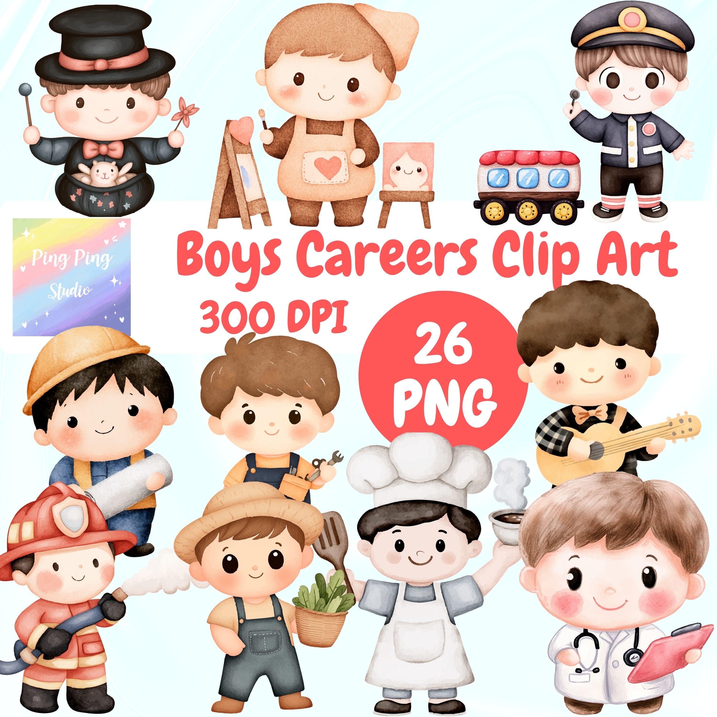 Job clip art - Etsy België, image size:3000x3000