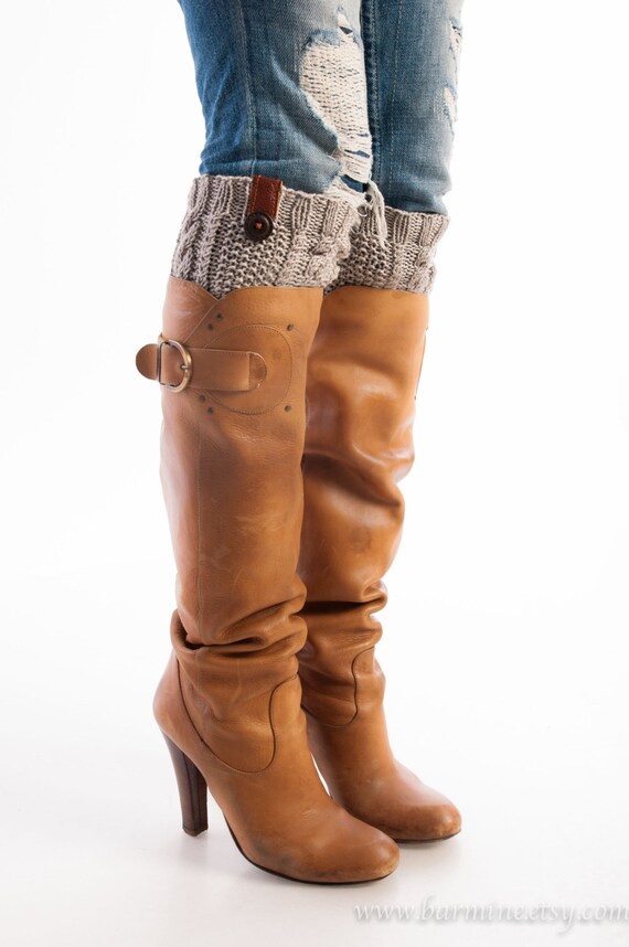 oatmeal colored boots