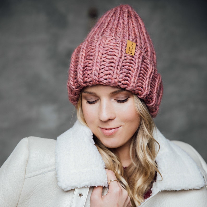 chunky womens beanie