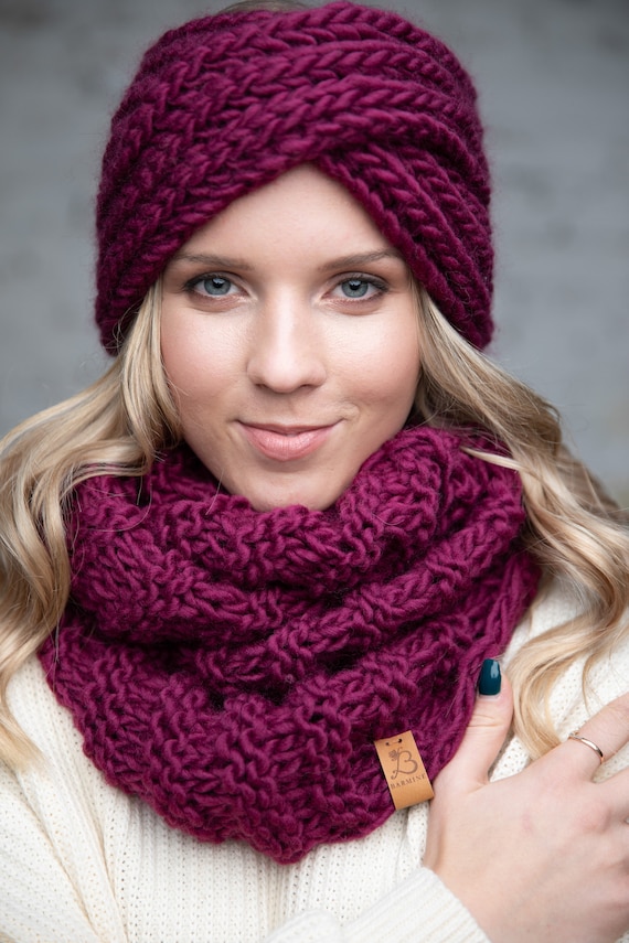 Men Winter Scarf Set SIEYIO In Women Teens Hooded Scarf Sets