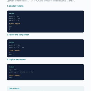 Guía de estudio de programación en Python en PDF / Apuntes, ejemplos y ejercicios de programación para principiantes / Descarga digital imagen 4