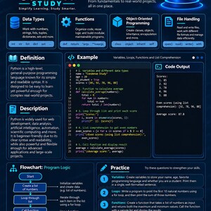 Python Zero to Advanced Handbook | 124 Pages, 73 Lessons, 6 Projects (Digital Download) 画像 9
