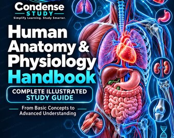 Human Anatomy & Physiology Study Guide PDF | 202-Page Illustrated Handbook for Nursing Students